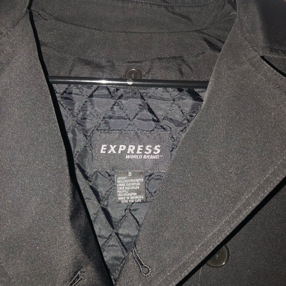 Express black coat small - Picture 2 of 4